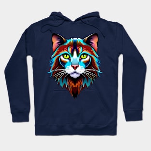 Whimsical Cat Nap Shirt Hoodie